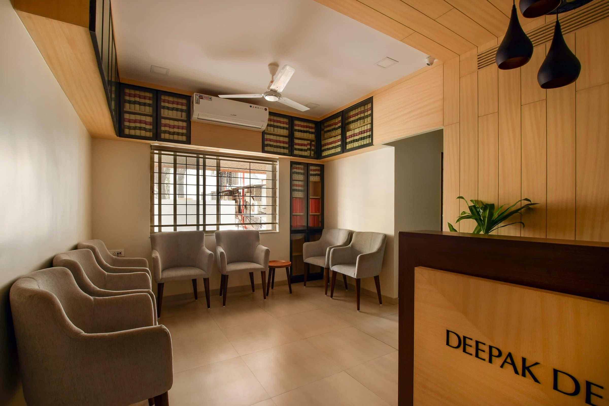 A 1,200 sq. ft. law office where bold colour replaces convention — photo 6 of 6